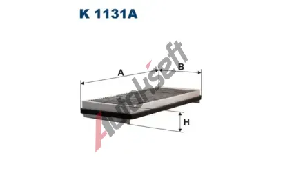 FILTRON Filtr - vzduch v interiru FI K1131A, K 1131A
