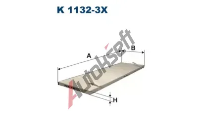 FILTRON Filtr vzduchu v interiru FI K1132-3x, K 1132-3x