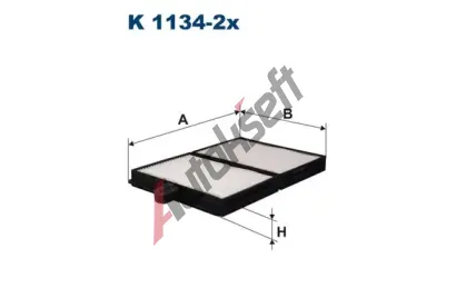 FILTRON Filtr - vzduch v interiru FI K1134-2X, K 1134-2x