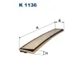 Filtr vzduchu v interiéru FILTRON ‐ FI K1136 Filtr vzduchu v interiéru FILTRON ‐ FI K1136
