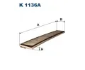 Filtr vzduchu v interiru FILTRON ‐ FI K1136A