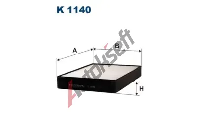 FILTRON Filtr vzduchu v interiru FI K1140, K 1140
