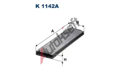 FILTRON Filtr vzduchu v interiru FI K1142A, K 1142A
