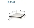 Filtr vzduchu v interiru FILTRON ‐ FI K1146