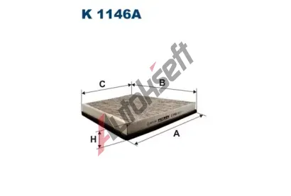 FILTRON Filtr - vzduch v interiru FI K1146A, K 1146A