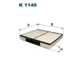 Filtr vzduchu v interiéru FILTRON ‐ FI K1149 Filtr vzduchu v interiéru FILTRON ‐ FI K1149