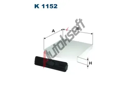 FILTRON Filtr - vzduch v interiru FI K1152, K 1152