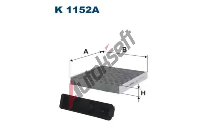FILTRON Filtr vzduchu v interiru FI K1152A, K 1152A