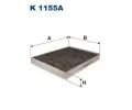 Filtr vzduchu v interiéru FILTRON ‐ FI K1155A Filtr vzduchu v interiéru FILTRON ‐ FI K1155A