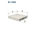 Filtr vzduchu v interiéru FILTRON ‐ FI K1164 Filtr vzduchu v interiéru FILTRON ‐ FI K1164