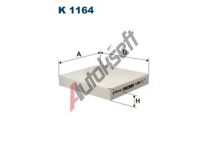 FILTRON Filtr - vzduch v interiru FI K1164, K 1164