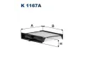 Filtr vzduchu v interiru FILTRON ‐ FI K1167A