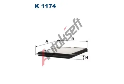 FILTRON Filtr - vzduch v interiru FI K1174, K 1174