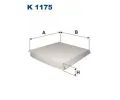 Filtr vzduchu v interiru FILTRON ‐ FI K1175