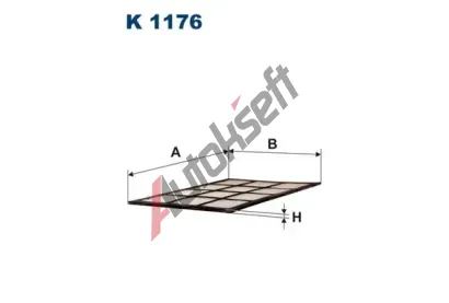 FILTRON Filtr - vzduch v interiru FI K1176, K 1176