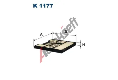 FILTRON Filtr - vzduch v interiru FI K1177, K 1177