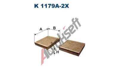 FILTRON Filtr - vzduch v interiru FI K1179A-2X, K 1179A-2x