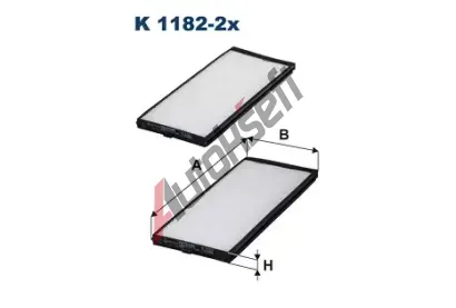FILTRON Filtr - vzduch v interiru FI K1182-2X, K 1182-2x