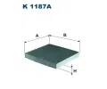 Filtr vzduchu v interiru FILTRON ‐ FI K1187A