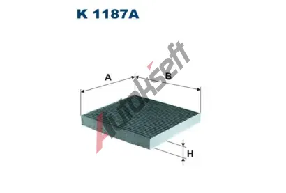 FILTRON Filtr vzduchu v interiru FI K1187A, K 1187A