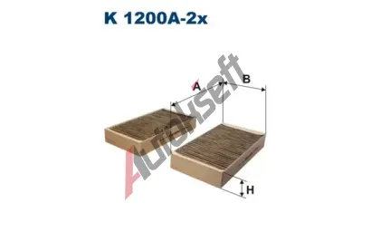 FILTRON Filtr - vzduch v interiru FI K1200A-2X, K 1200A-2x