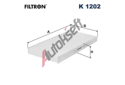 FILTRON Filtr vzduchu v interiru FI K1202, K 1202