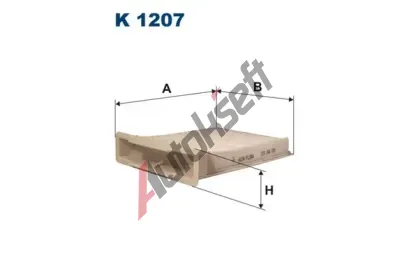 FILTRON Filtr - vzduch v interiru FI K1207, K 1207