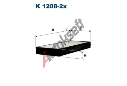 FILTRON Filtr - vzduch v interiru FI K1208-2X, K 1208-2x