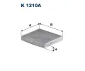 FILTRON Filtr vzduchu v interiru ‐ FI K1210A
