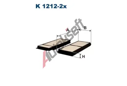 FILTRON Filtr - vzduch v interiru FI K1212-2X, K 1212-2x