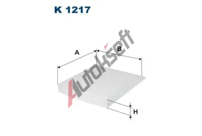 FILTRON Filtr - vzduch v interiru FI K1217, K 1217
