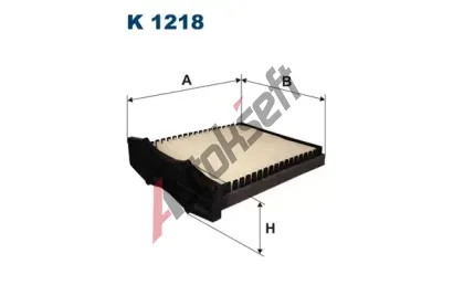 FILTRON Filtr - vzduch v interiru FI K1218, K 1218