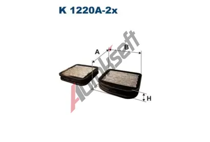 FILTRON Filtr - vzduch v interiru FI K1220A-2X, K 1220A-2x