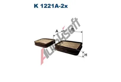 FILTRON Filtr - vzduch v interiru FI K1221A-2X, K 1221A-2x