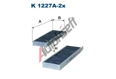 FILTRON Filtr - vzduch v interiru FI K1227A-2X, K 1227A-2x