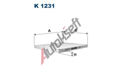 FILTRON Filtr - vzduch v interiru FI K1231, K 1231