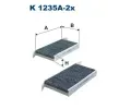 Filtr vzduchu v interiru FILTRON ‐ FI K1235A-2x