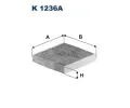 Filtr vzduchu v interiru FILTRON ‐ FI K1236A