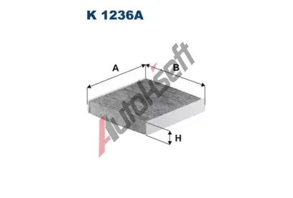 FILTRON Filtr vzduchu v interiru FI K1236A, K 1236A