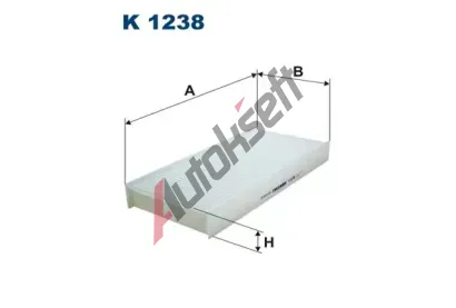 FILTRON Filtr - vzduch v interiru FI K1238, K 1238