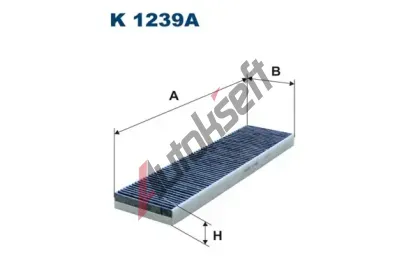 FILTRON Filtr - vzduch v interiru FI K1239A, K 1239A