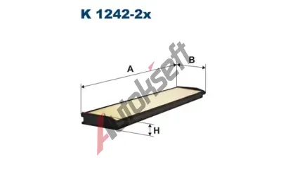 FILTRON Filtr - vzduch v interiru FI K1242-2X, K 1242-2x