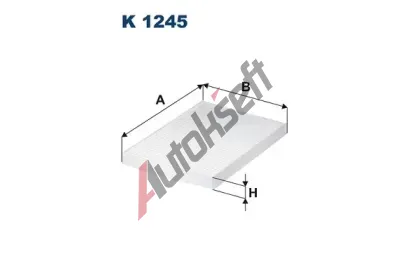 FILTRON Filtr - vzduch v interiru FI K1245, K 1245