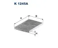 Filtr vzduchu v interiru FILTRON ‐ FI K1245A