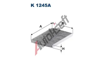 FILTRON Filtr vzduchu v interiru FI K1245A, K 1245A