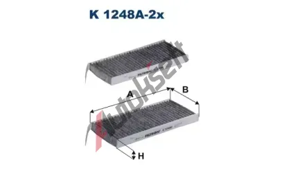 FILTRON Filtr vzduchu v interiru FI K1248A-2x, K 1248A-2x