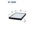 Filtr vzduchu v interiru FILTRON ‐ FI K1249