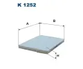FILTRON Filtr - vzduch v interiru ‐ FI K1252