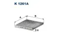 Filtr vzduchu v interiéru FILTRON ‐ FI K1261A Filtr vzduchu v interiéru FILTRON ‐ FI K1261A