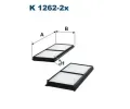 Filtr vzduchu v interiru FILTRON ‐ FI K1262-2x